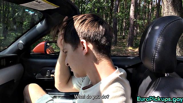 Skinny dude buttfucked by stranger