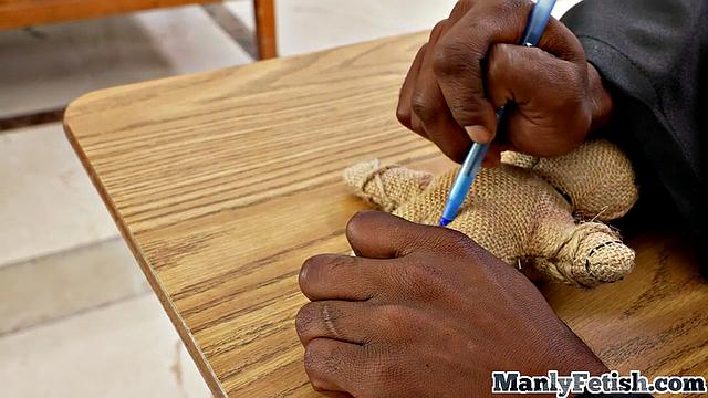 Muscle DILF doggystyled by 21yo twinks