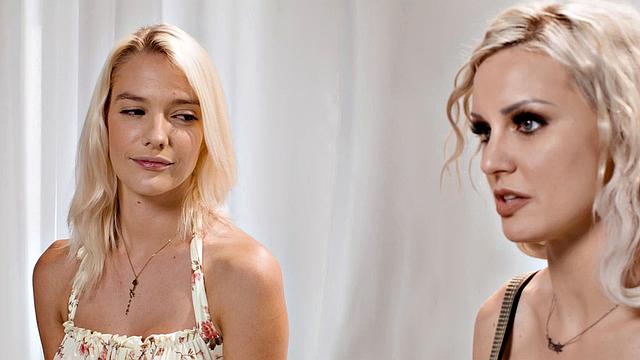 GIRLSWAY - Busty Kenzie Taylor Has Real Sex With Blonde Kenna James