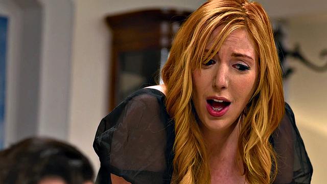 MOMMY'S BOY - All-Natural MILF Lauren Phillips Caught Husband Masturbating With Vacuum Cleaner