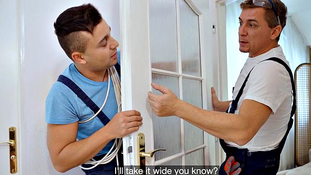 MILF dirty bitch smashed by big white dicks in a threesome