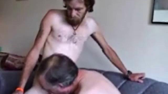 Little Rick has this thing for his older uncle. As this scene shows, it's common for him to drop by his uncle's house for some hot action. You don't see this very often!