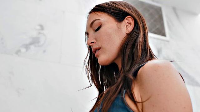 ADULT TIME - PAWG Jennifer White Gets First GUSHING MILK ENEMA From Kinky Lesbian Katrina Colt