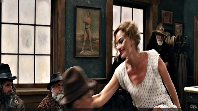 Margot Robbie indulges in wild party sex in the bathroom