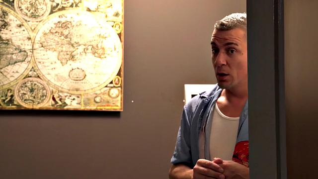 Kinky brunette shares cock with redhead in wild threesome action