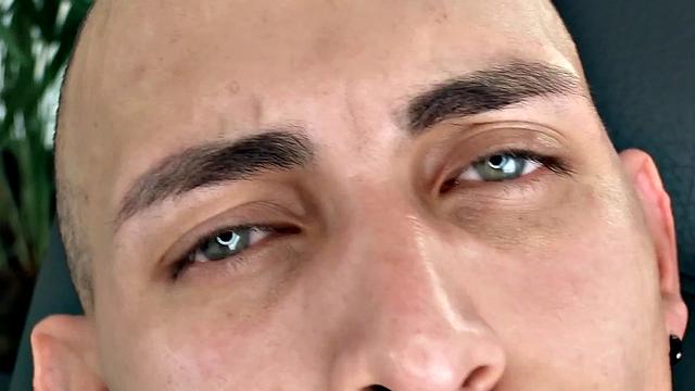 Slim and smooth Tenoch quickly strips naked and works up a stiff one. Standing, he starts beating off, while fingering for added stimulation.