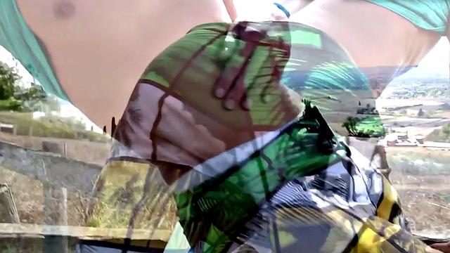 A young hunk tease his shaft before jerking off and taking a hot load