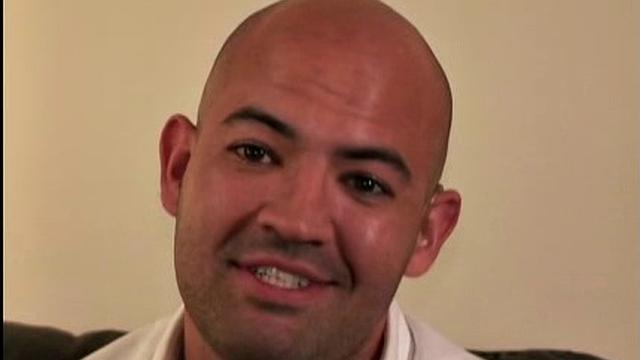 Believe it or not, this cute fellow is deaf. He sold his belongings, packed up and hit the road, or I should say, the trains. He has traveled all over the country, by whatever means he could find.