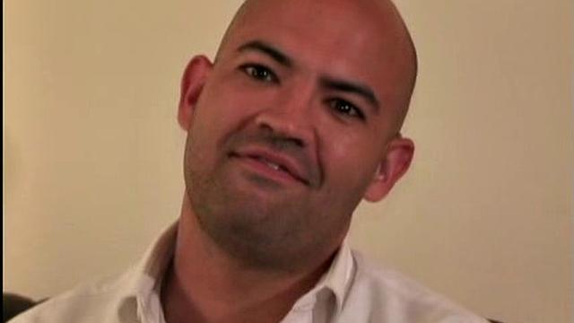 Believe it or not, this cute fellow is deaf. He sold his belongings, packed up and hit the road, or I should say, the trains. He has traveled all over the country, by whatever means he could find.