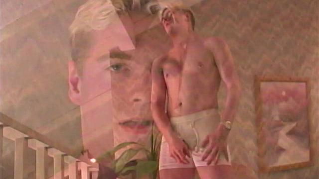 Adam Kincaid walks around looking for something to amues himself. With no luck, he decides to jerk off. The horny 18 year old goes inside and finds a place upstairs to get naked and beat his meat.