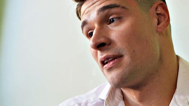 Bisex slut gets fucked by 2 handsome men