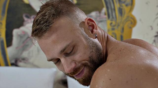 FalconStudios - BBC Hunk Barebacks His Cute Bearded BF Nice And Hard