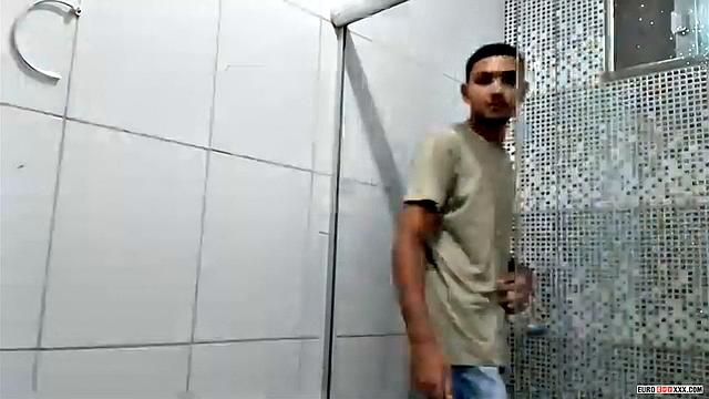 Dick Play In The Bathroom - David Scott