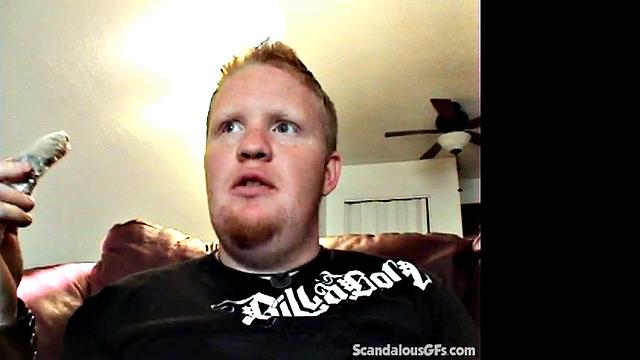 Big Tits Girlfriend fucked in a cozy room with black guy