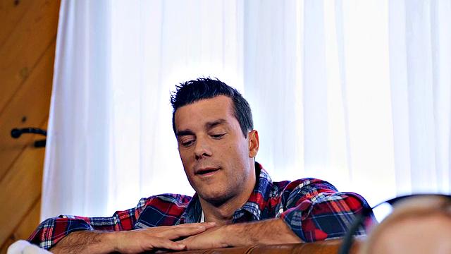 Watch this bald chick with glasses give a hot handjob and ride her way to a high score