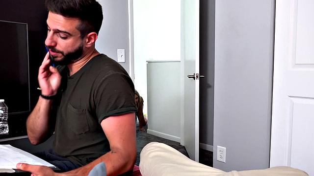 Khloe Khapri caught in the act & pounded hard in reverse cowgirl