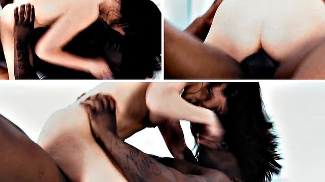 UP CLOSE - Petite Jane Wilde Eats Rob Piper's Ass Before Taking His MONSTER Cock