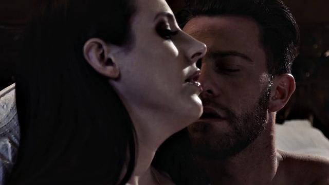 Big-titted sinful MILF fucked by big cock in missionary