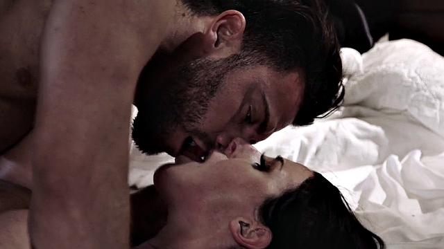 Big-titted sinful MILF fucked by big cock in missionary