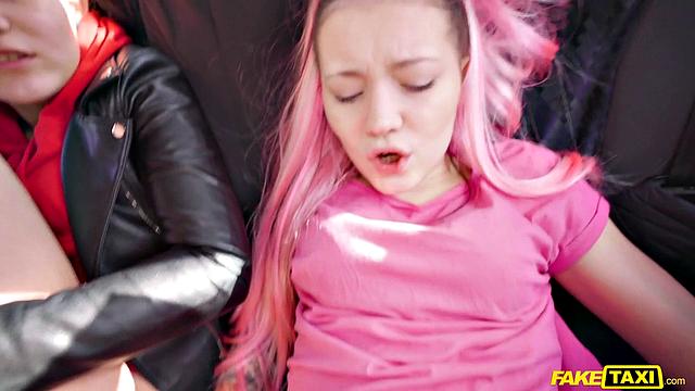 Identical Sisters with Euro Cabbie