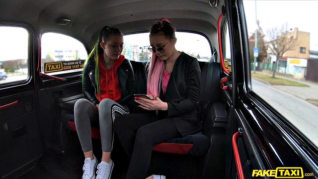 Identical Sisters with Euro Cabbie