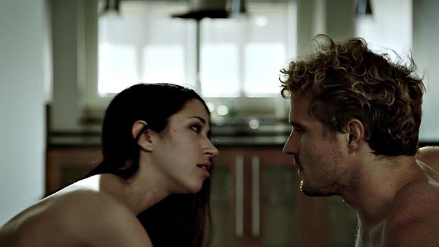 Bigass babe cockriding her boyfriend's cock