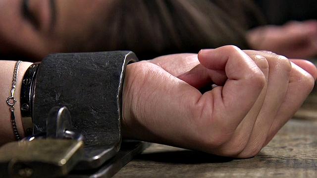 Hairybush submissive in electrosex