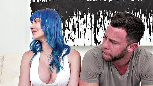 DEVILS FILM - Sexy Swinger Jewelz Blu Sucks And Fucks With Her Neighbor