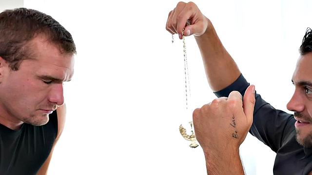 Naughty guy going gay