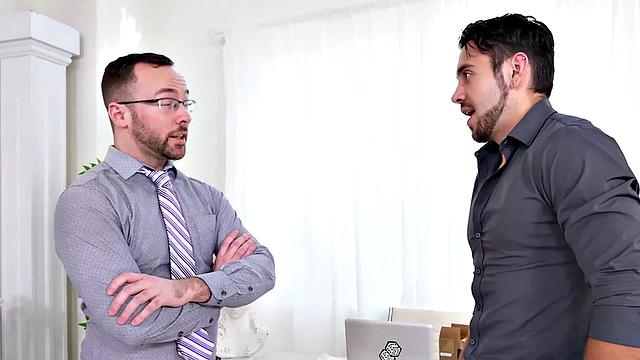 Naughty guy going gay