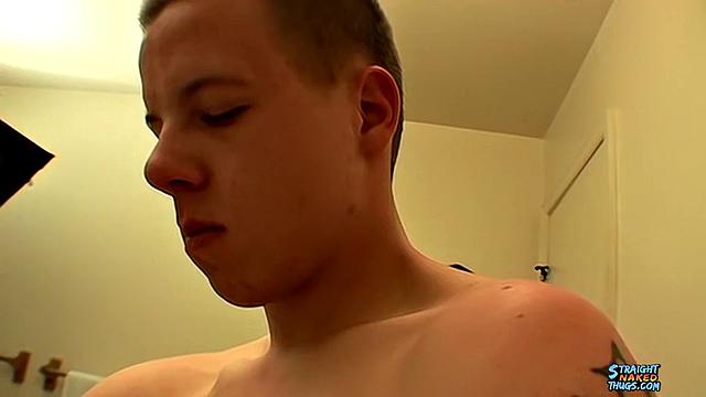 Troy, the Military Hunk, Explodes with Cum