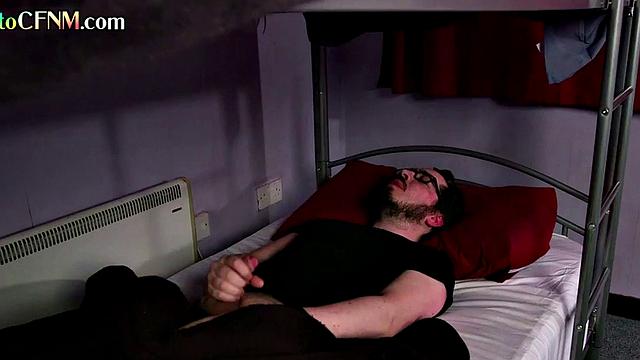 Amateur CFNM British babes suck in roommate 3some