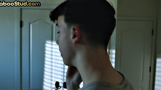 Weird stud barebacked by hard dick of hairy stepbro