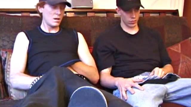 When Shane hooks up with Dane at the skate park, he has no idea what kind of an afternoon he's in for. After heading indoors, the guys stroke their cocks separately, while taking their clothes off, a few pieces at a time.