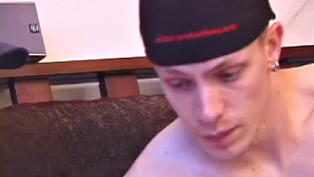 When Shane hooks up with Dane at the skate park, he has no idea what kind of an afternoon he's in for. After heading indoors, the guys stroke their cocks separately, while taking their clothes off, a few pieces at a time.