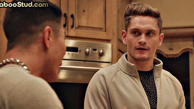 Taboo Asian stud rims and fucks stepbrother