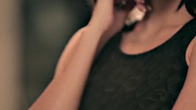 A Precious Gem gets her tight pussy fingered & trimmed in a solo play