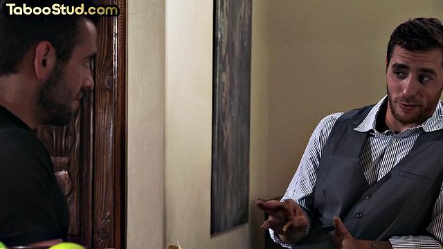 Handsome jock smashed by horny lover