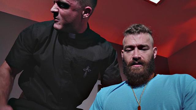 Inked nun anally pounded in church by her lucky priest