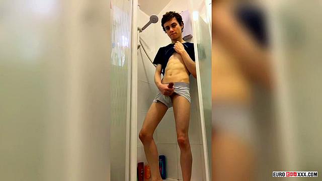 Harry Alexander Shows Off His Big Wet Uncut Twink Cock!