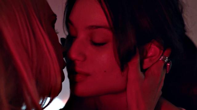 Big-titted Asian GF gets her trimmed pussy fingered while getting her face splattered with jizz