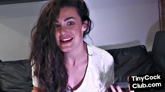 CFNM brit mocks small cock pictures from random guy