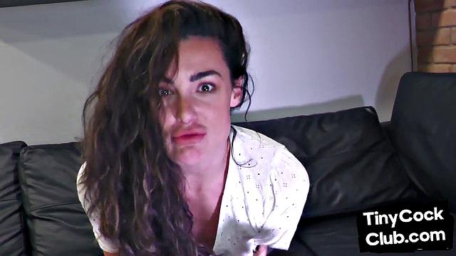 CFNM brit mocks small cock pictures from random guy