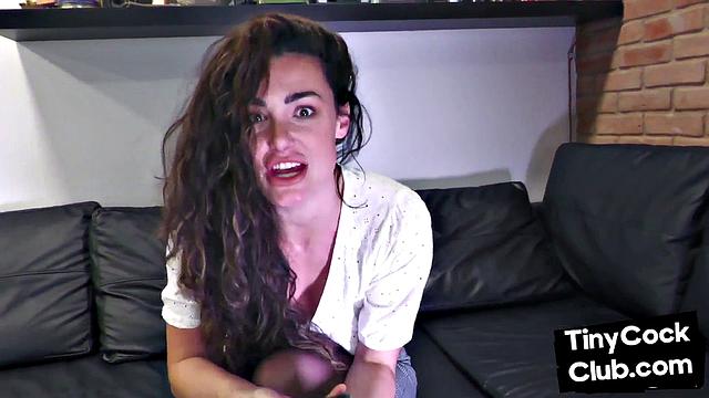 CFNM brit mocks small cock pictures from random guy