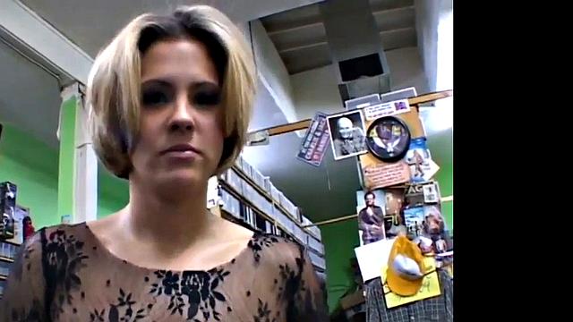 Riley Brooks Blowjob stranger and horny