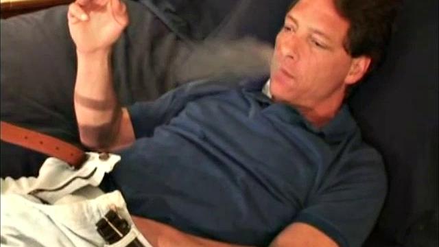 This is my second session with this nice looking gentleman. I decided to just let him do his thing, without any interaction from me. Sean says that he's straight, but is willing to have sex with another man...to see what it's like.