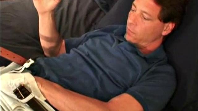 This is my second session with this nice looking gentleman. I decided to just let him do his thing, without any interaction from me. Sean says that he's straight, but is willing to have sex with another man...to see what it's like.