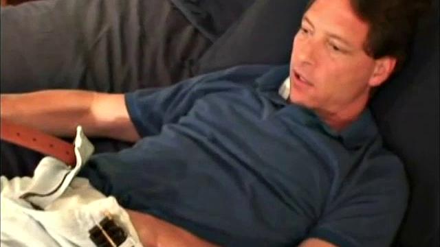 This is my second session with this nice looking gentleman. I decided to just let him do his thing, without any interaction from me. Sean says that he's straight, but is willing to have sex with another man...to see what it's like.