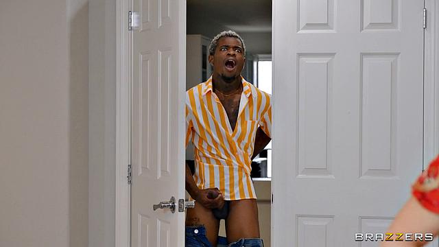 Condom Suckin' Tongue Lickin' Threesome