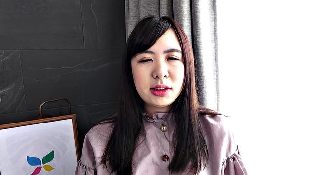 Nozomi Minami plays with our between big tits